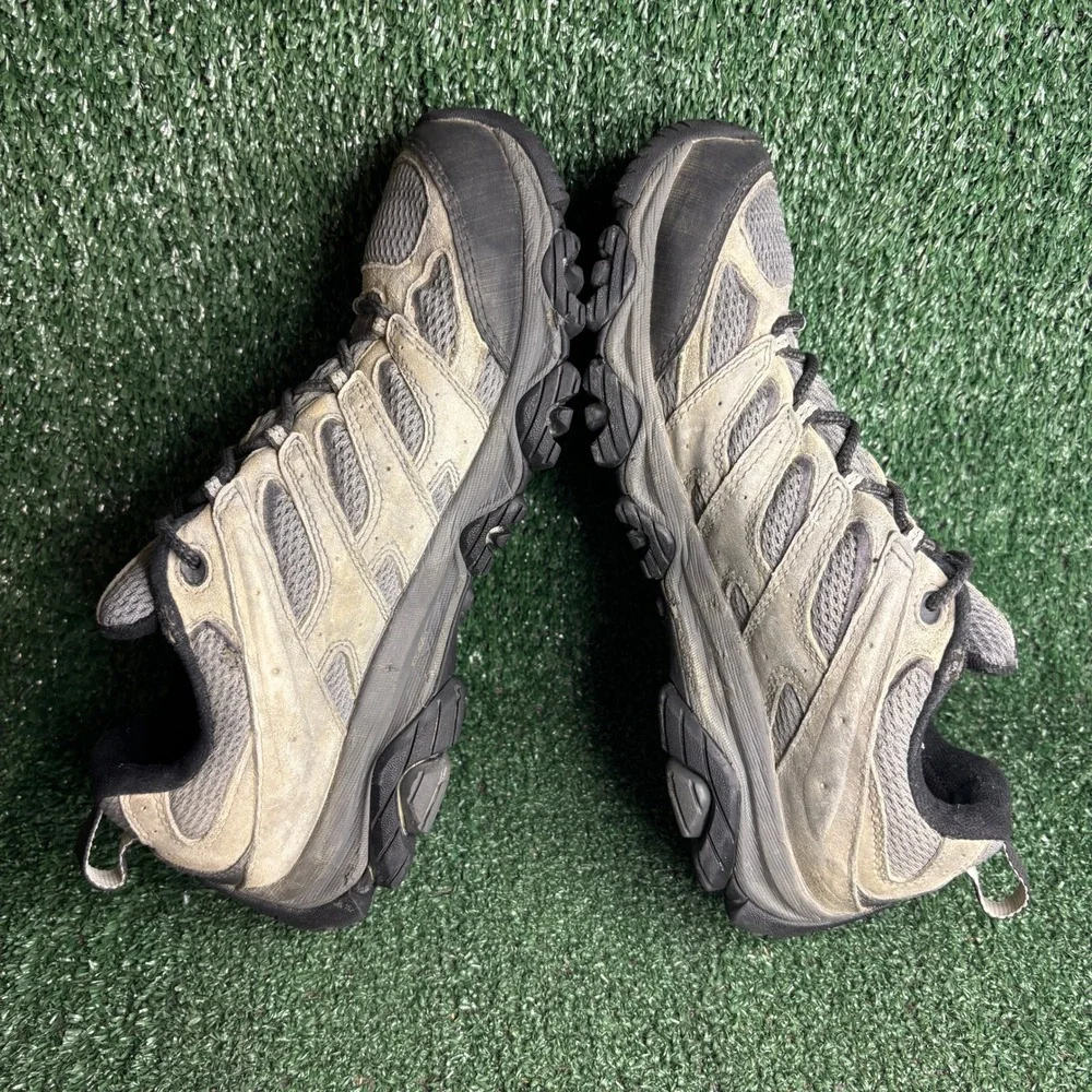 Merrell Moab 2 Waterproof Vibram Hiking Gorpcore Trail Shoe Grey Mens Size 9.5